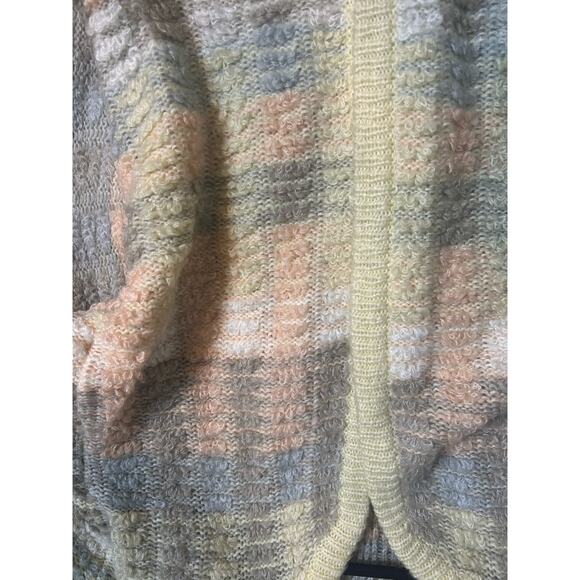 Vintage Appointments Boho Cottage Sweater Women Size Large Pastel Cottagecore - Picture 3 of 8